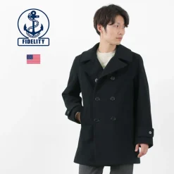 FIDELITY / 23oz Melton Peacoat