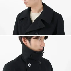 FIDELITY / 23oz Melton Peacoat