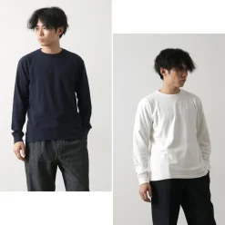 FILMELANGE / Dole Organic Raffy Jersey Long Sleeve T-Shirt