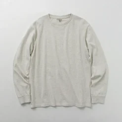 FILMELANGE / Dole Organic Raffy Jersey Long Sleeve T-Shirt