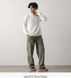 FILMELANGE / Dole Organic Raffy Jersey Long Sleeve T-Shirt