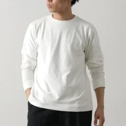 FILMELANGE / Dole Organic Raffy Jersey Long Sleeve T-Shirt