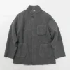 FILMELANGE / Hiet Melton Knit Jacket