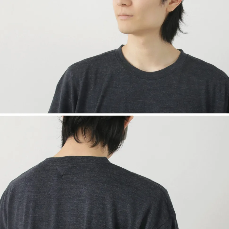 FILMELANGE / Wolve New Zealand Merino Jersey Box T-Shirt