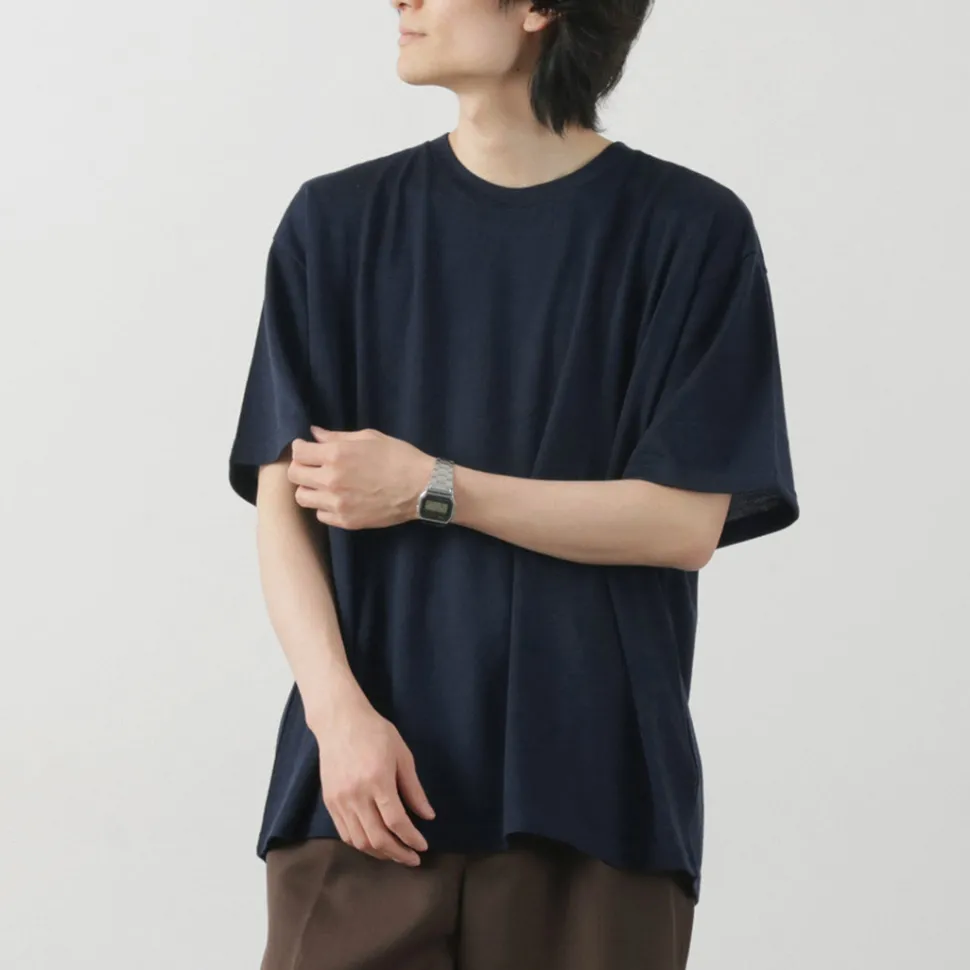 FILMELANGE / Wolve New Zealand Merino Jersey Box T-Shirt