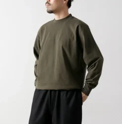 FLISTFIA / Long Sleeve Drawcord Pullover