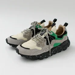 FLOWER MOUNTAIN / Yamano Three Pig Suede and Nylon Sneakers
