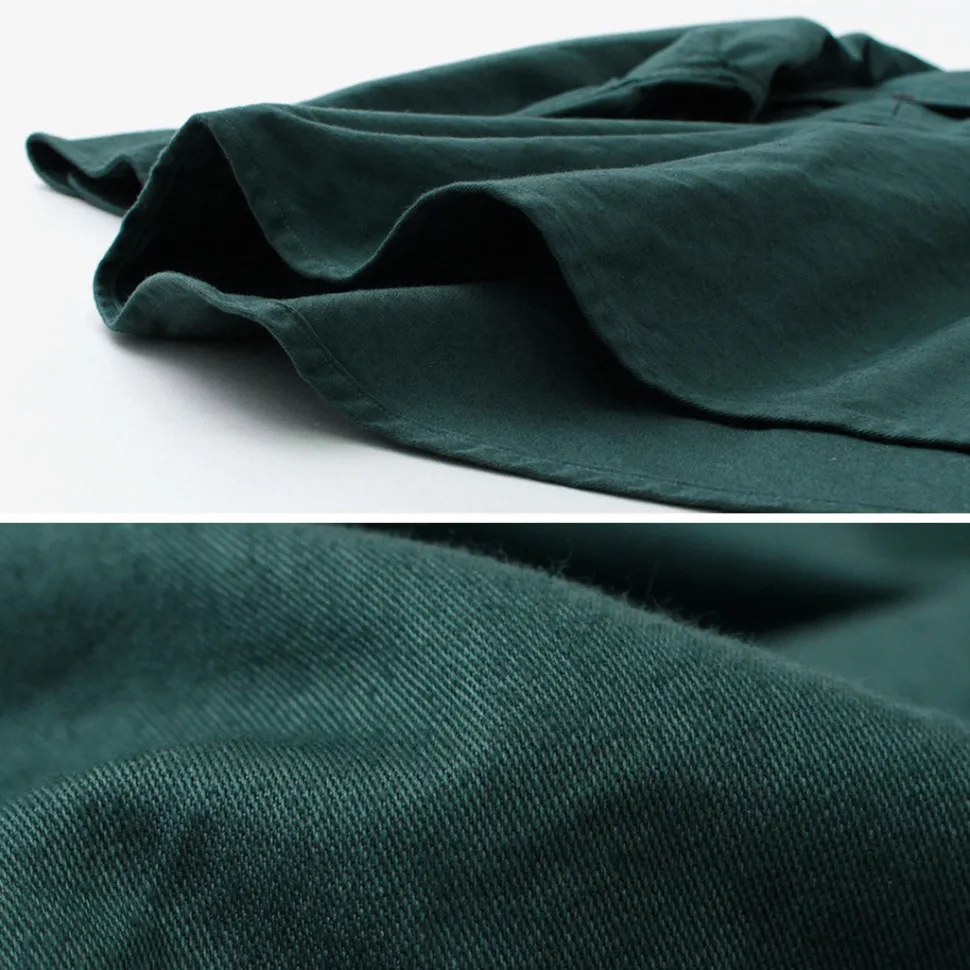 FNOR / Grandval garment dye Shrimp sleeve shirt coat