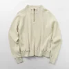 FNOR / Open-Ended Waffle Half-Zip Pullover
