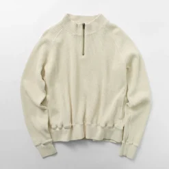 FNOR / Open-Ended Waffle Half-Zip Pullover