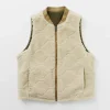 FNOR / Quilted Sheepskin Boa MIL Vest