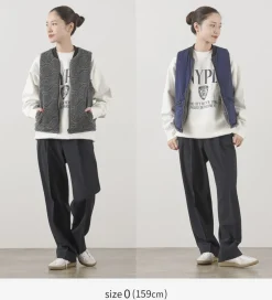 FNOR / Quilted Sheepskin Boa MIL Vest