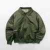 FNOR / Slight Satin Pair Away Flight Jacket