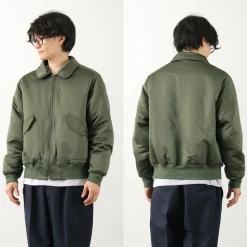 FNOR / Slight Satin Pair Away Flight Jacket