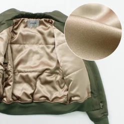 FNOR / Slight Satin Pair Away Flight Jacket