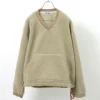 FNOR / V-Neck Boa Pullover