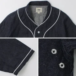 FOB FACTORY / F3490 Baseball Shirt