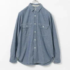 FOB FACTORY / F3494 Chambray work shirt