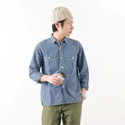 FOB FACTORY / F3378 Chambray Work Shirt