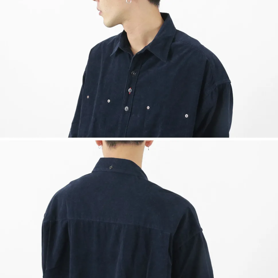 FOB FACTORY / F3482 CORDUROY BALL SHIRT