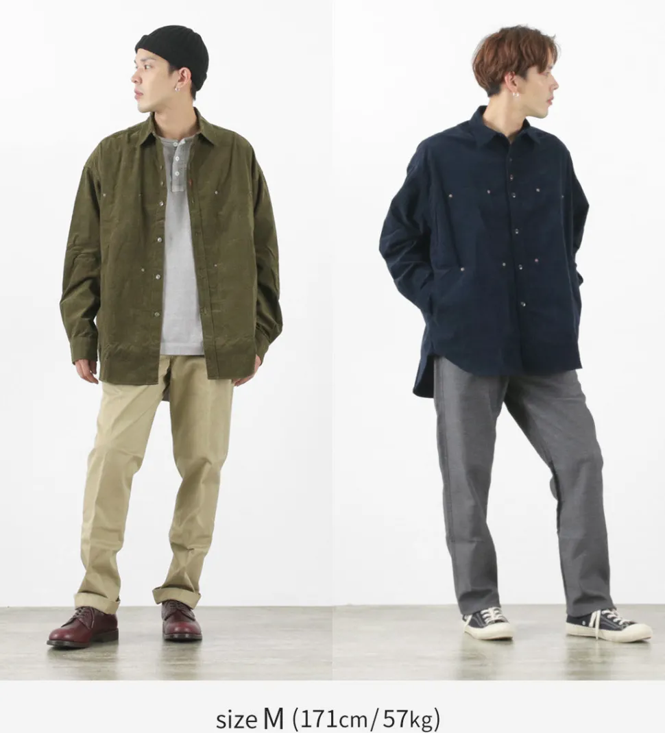 FOB FACTORY / F3482 CORDUROY BALL SHIRT