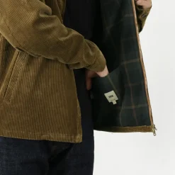 FOB FACTORY / F2429 Corduroy Harrington jacket