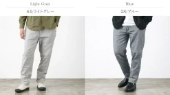 FOB FACTORY / F0513 Cotton Linen Double Wave Chambray Pants
