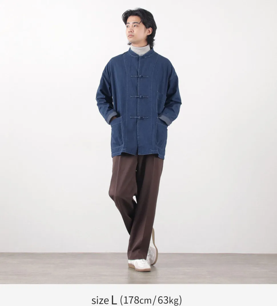 FOB FACTORY / F2435 Denim kung fu jacket