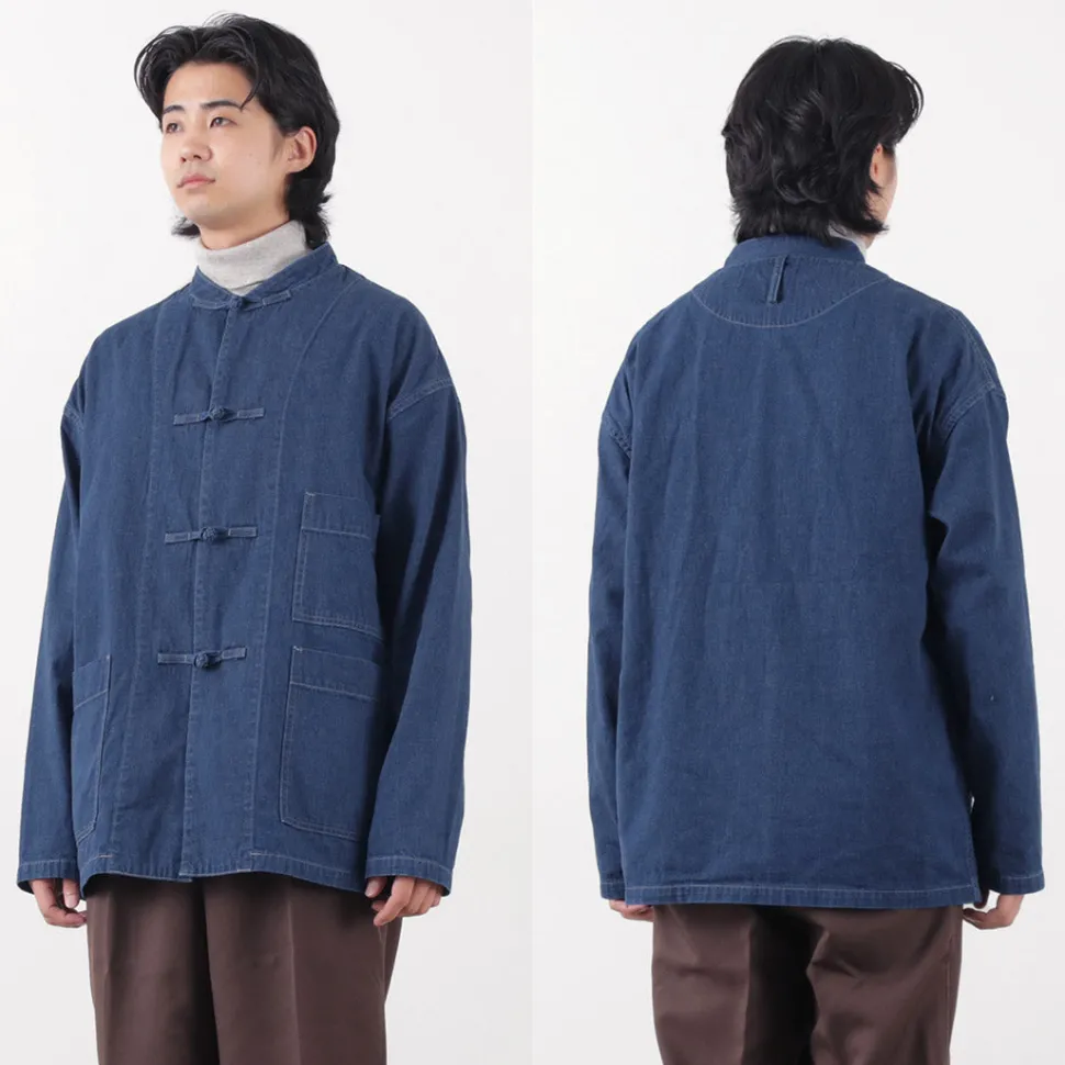 FOB FACTORY / F2435 Denim kung fu jacket