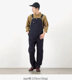 FOB FACTORY / F0517 Denim overalls one wash
