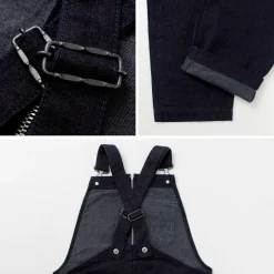 FOB FACTORY / F0517 Denim overalls one wash