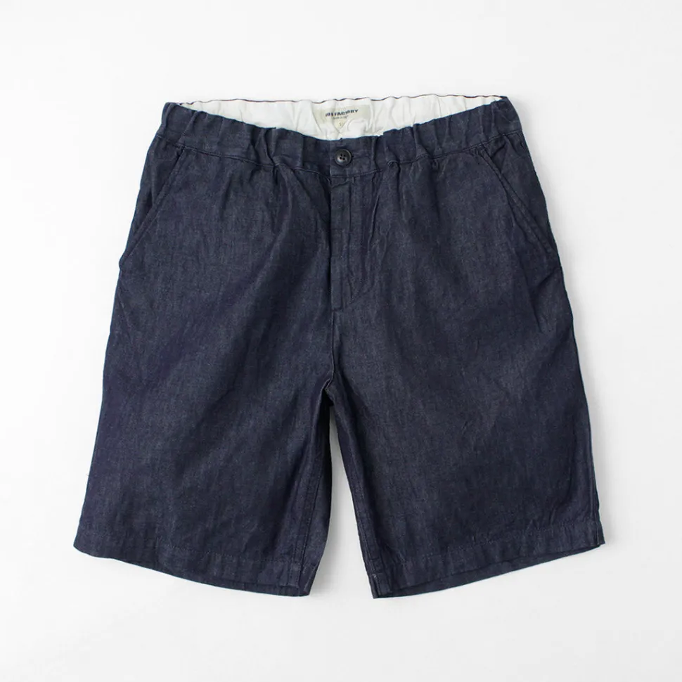 FOB FACTORY / F4168 Denim Sicilia shorts