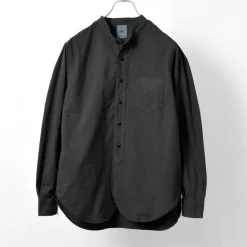 FOB FACTORY / F3464 Dye band collar shirt