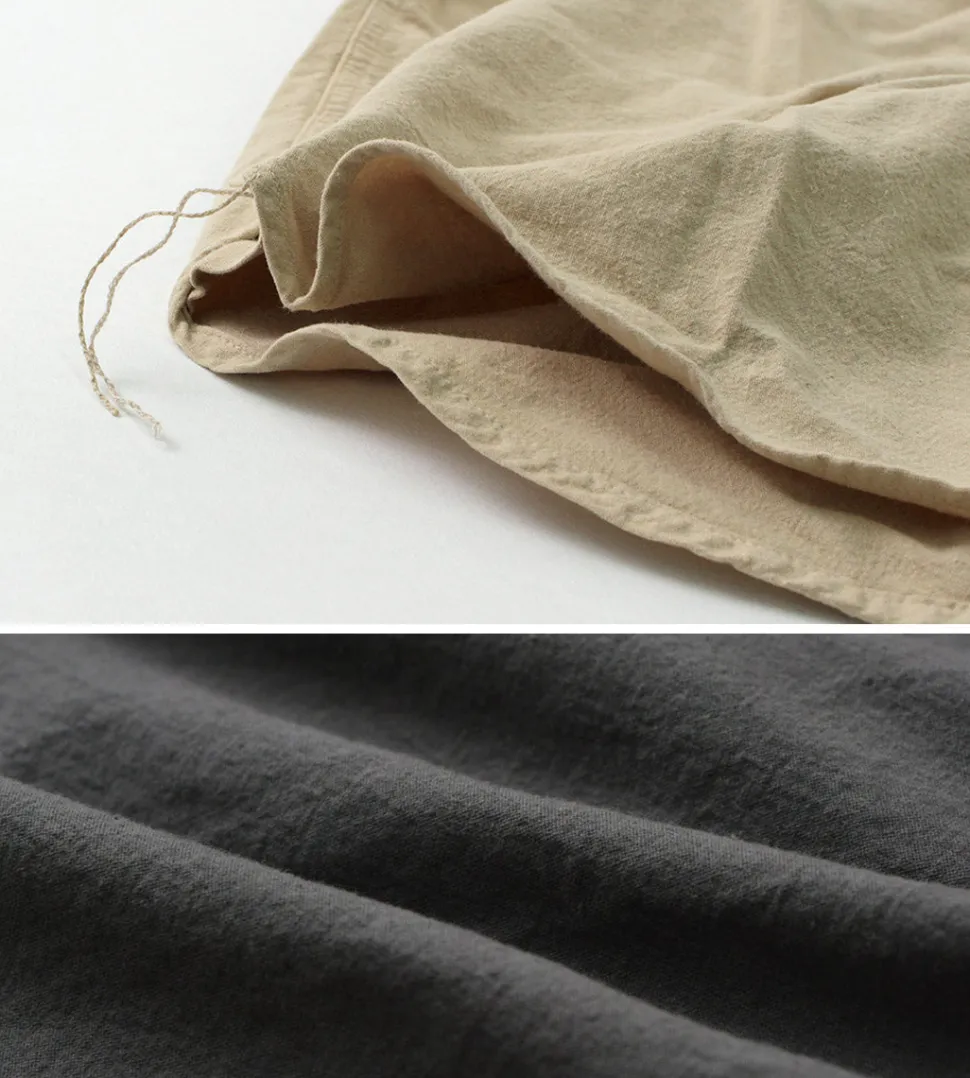 FOB FACTORY / F3464 Dye band collar shirt