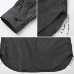 FOB FACTORY / F3464 Dye band collar shirt