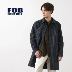 FOB FACTORY / F2408 French Denim Coat / Wovash