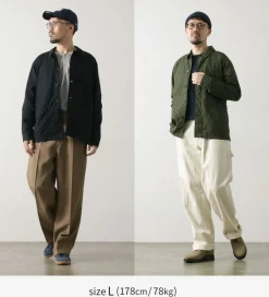 FOB FACTORY / F2394 French shirt jacket