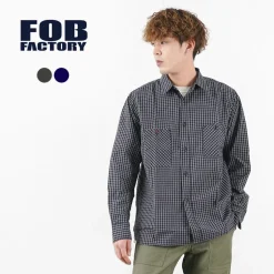 FOB FACTORY / F3489 GRAPH CHECK WORK SHIRT