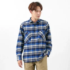 FOB FACTORY / F3481 HEAVY NEL WORK SHIRT