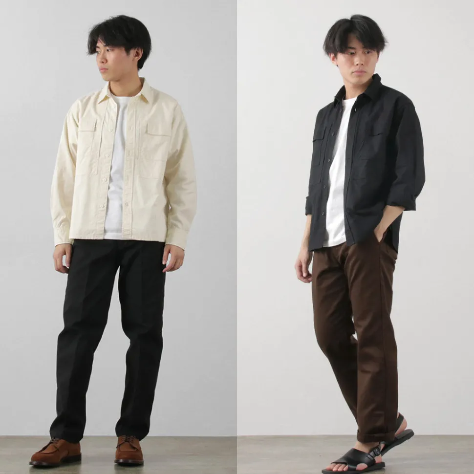 FOB FACTORY / F3498 Long sleeve field shirt