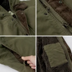 FOB FACTORY / F2450 Moleskin Hood Coat