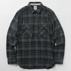 FOB FACTORY / F3497 Nel check work shirt