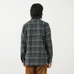 FOB FACTORY / F3497 Nel check work shirt