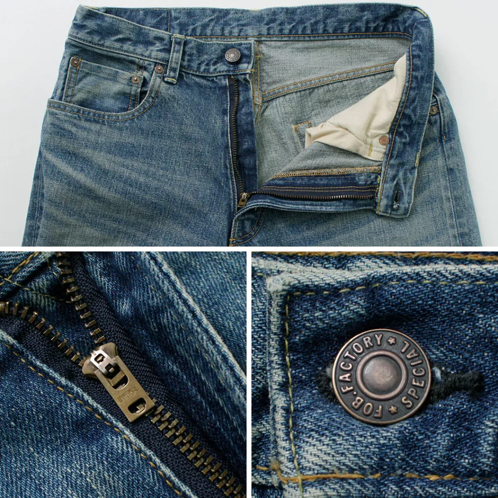 FOB FACTORY / F160 Selvedge 66 Denim 5-pocket