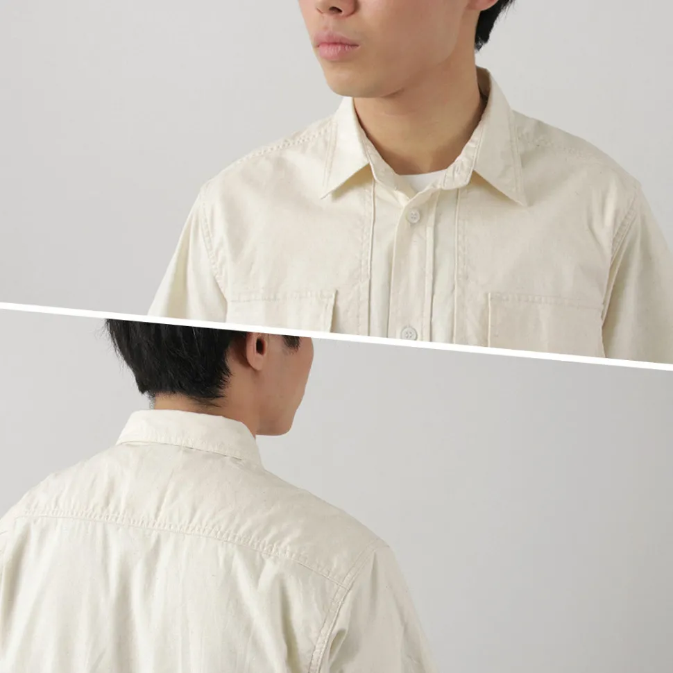 FOB FACTORY / F3499 Short sleeve field shirt