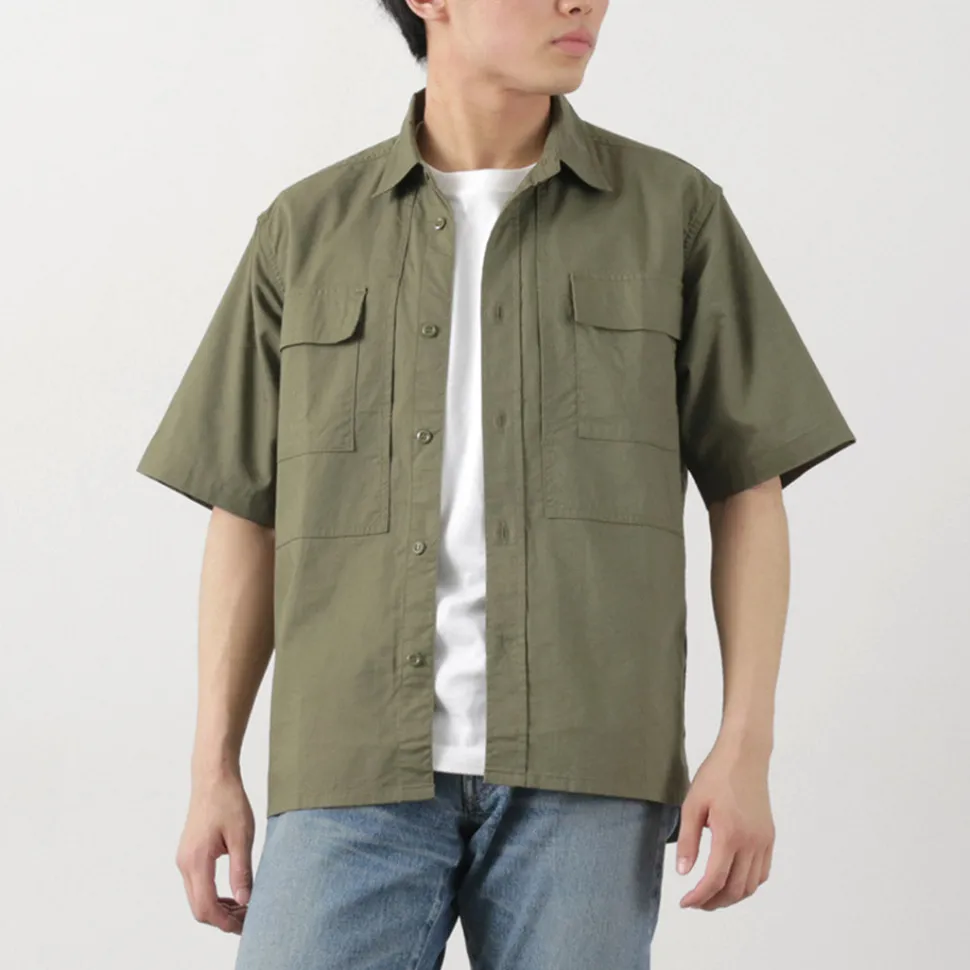 FOB FACTORY / F3499 Short sleeve field shirt