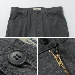 FOB FACTORY / F0538 STA-PREST wide pants