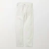 FOB FACTORY / F1153 White Denim 60 Twill 5P
