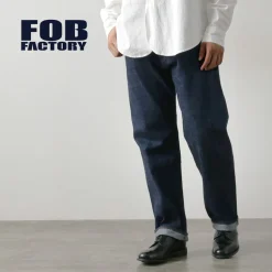 FOB FACTORY / F1147 Wide denim 5P pants