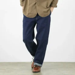 FOB FACTORY / F0511 WW2 Denim deck trousers One wash